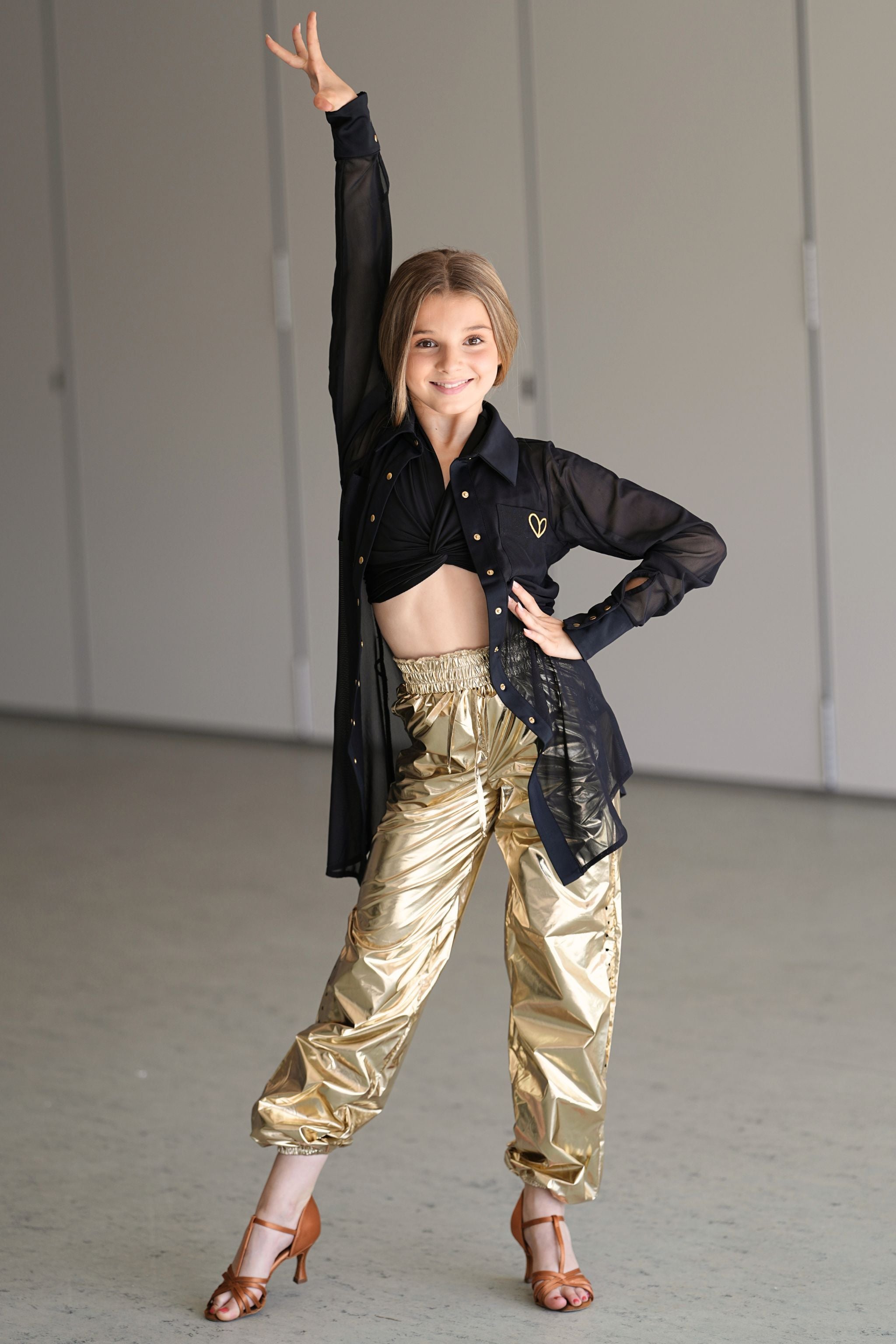 Leah Pants - KIDS - Gold