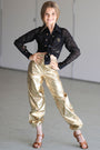 Leah Pants - Kids - Gold