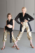 Leah Pants - KIDS - Gold
