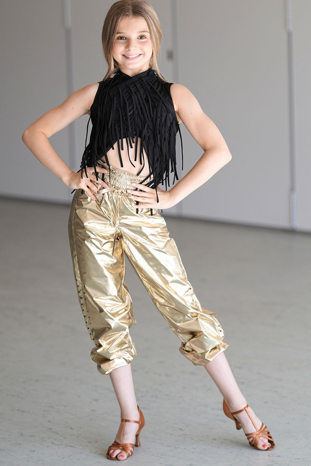 Leah Pants - KIDS - Gold