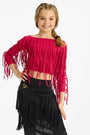 Acasia Top - Raspberry