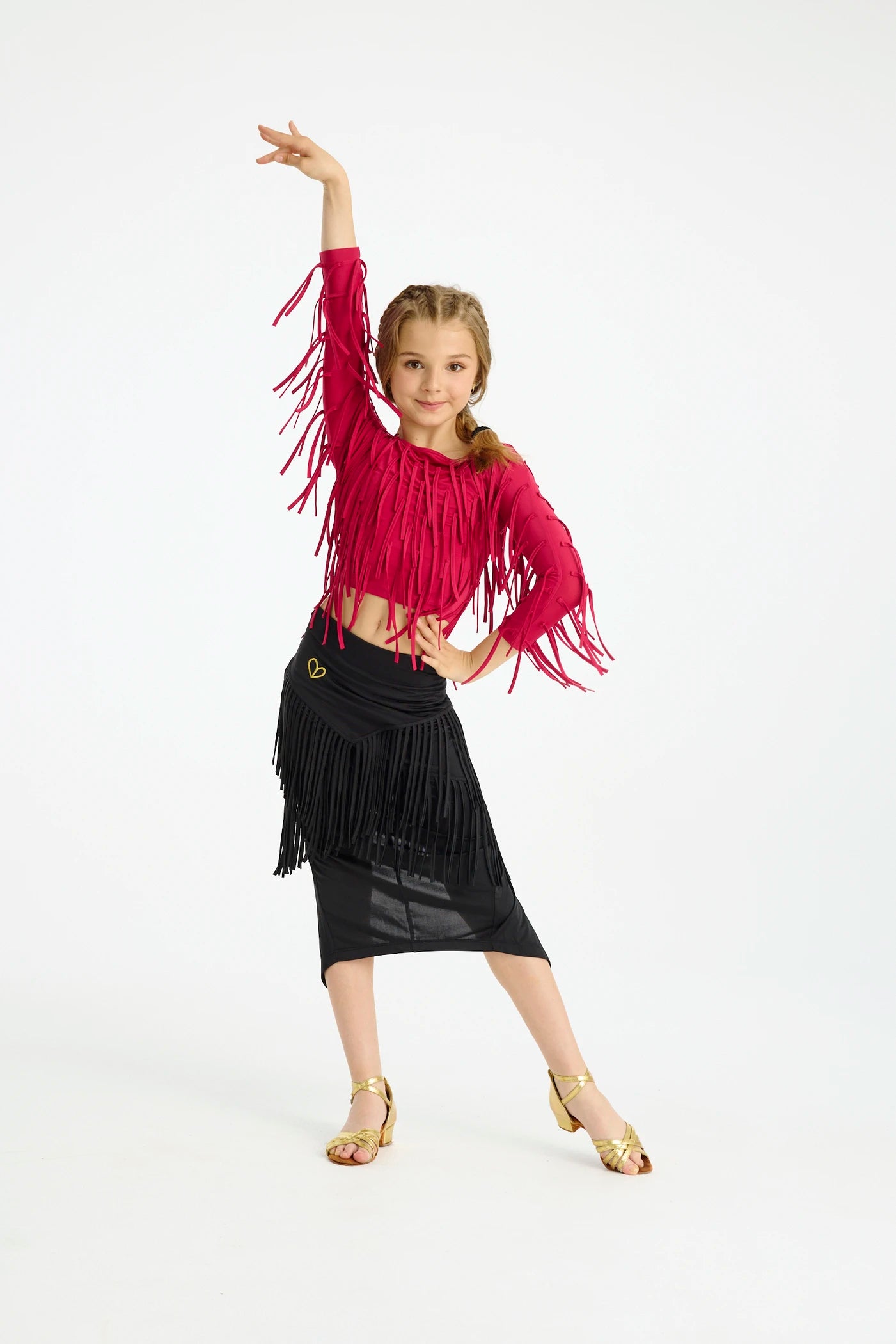 Acasia Top - Kids - Raspberry