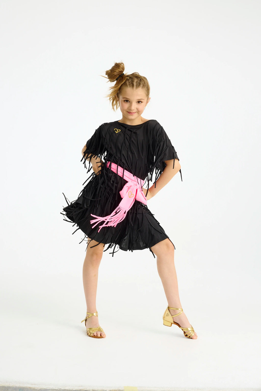 Melina Dress - Kids - Black