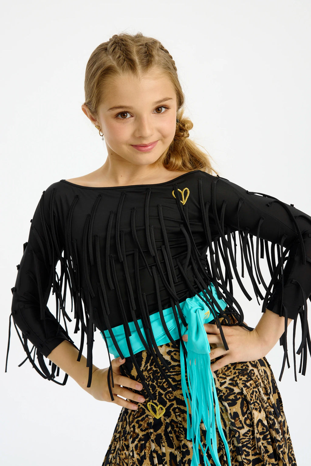 Acasia Top - Kids - Black